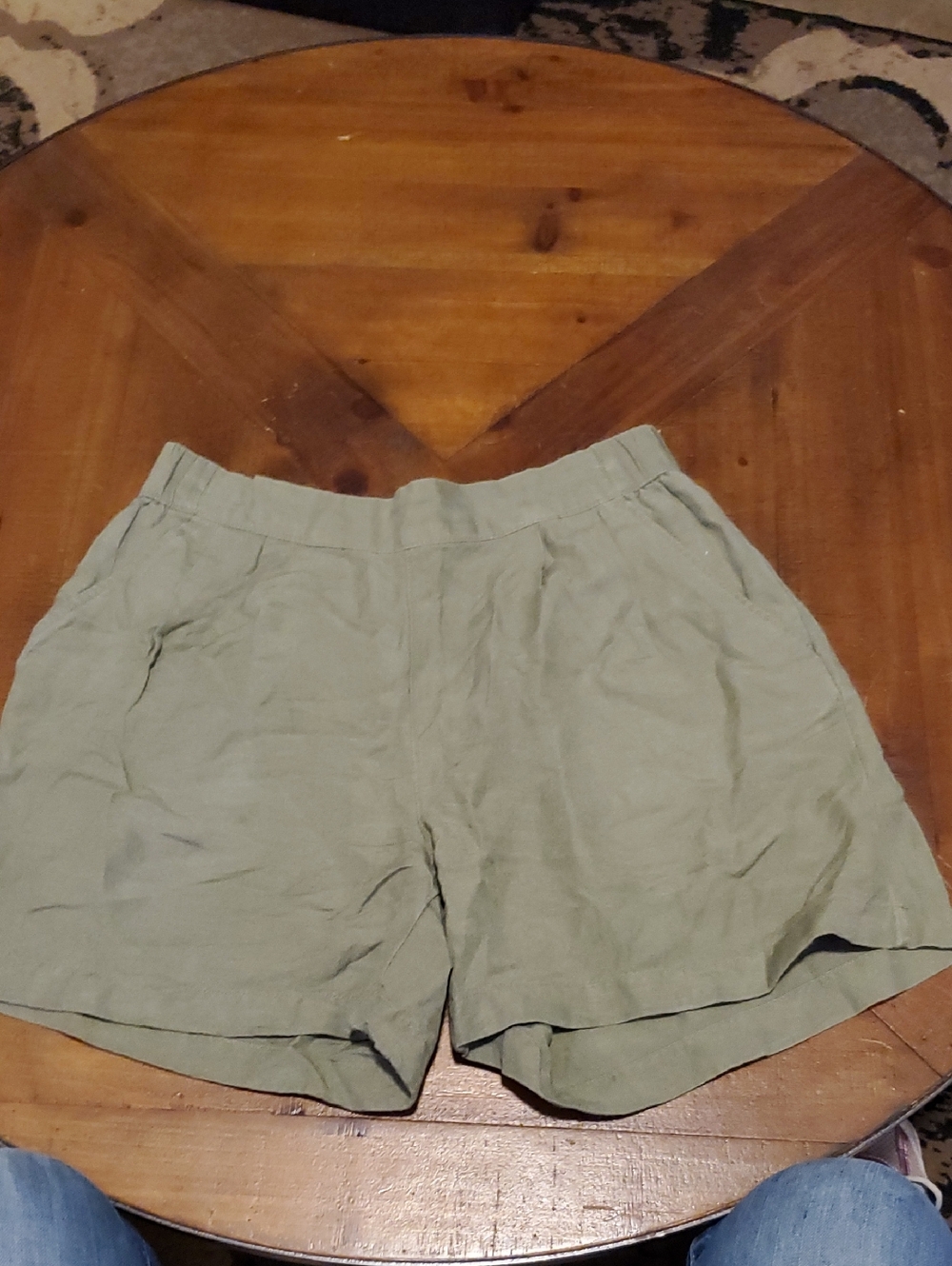 a new day Light Green High-Waist Women's Shorts